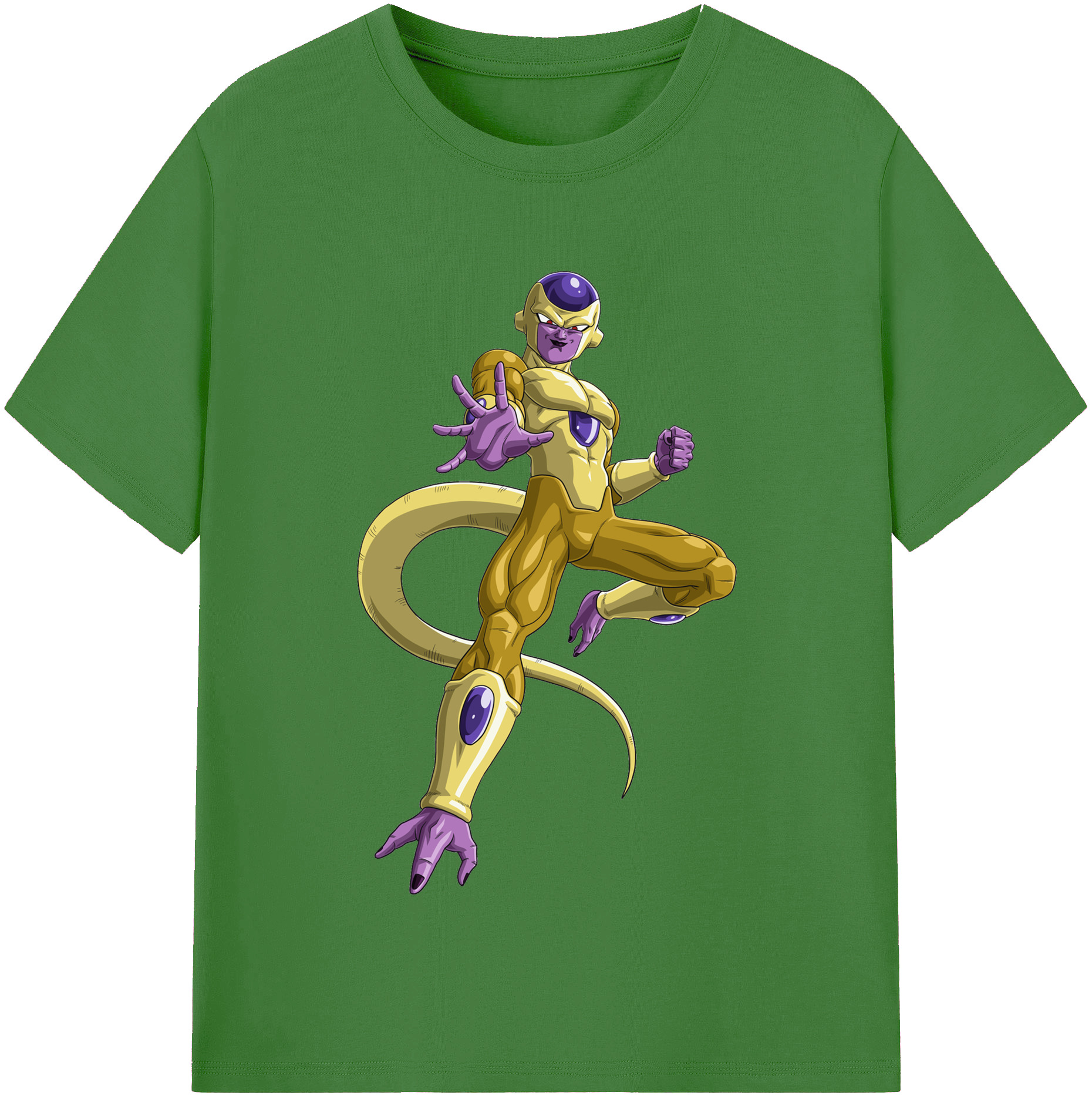 （画像用） ドラゴンボール フリーザ DRAGON BALL Frieza レディースカジュアルプリントTシャツ（綿100％）